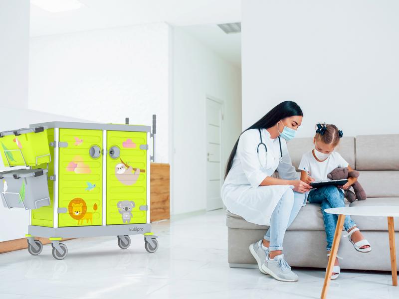 Kubi Kid carrello pediatria