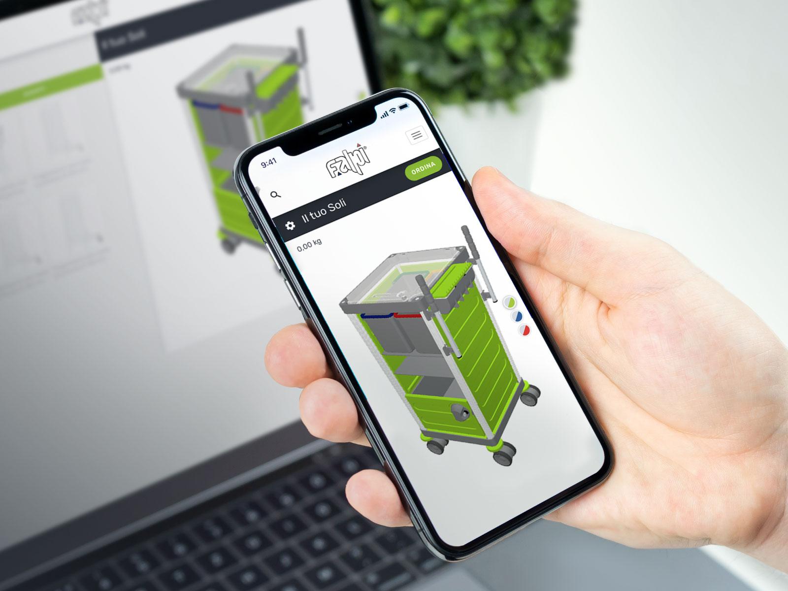 Configuratore online di carrelli Soli